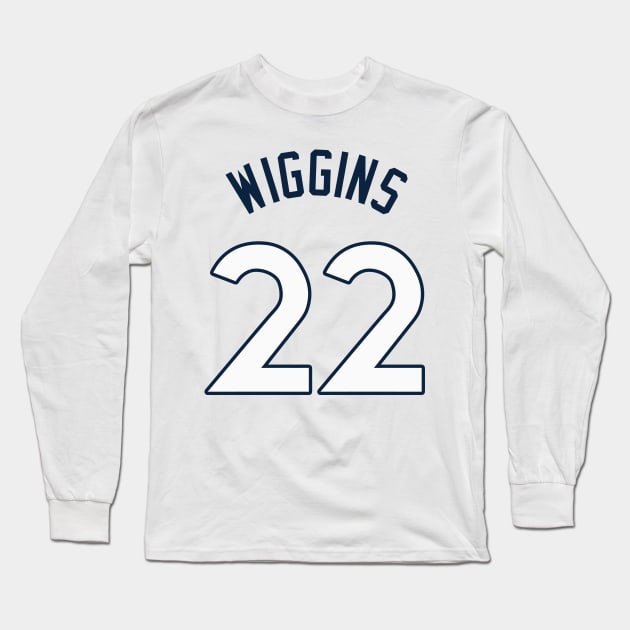 Andrew Wiggins Andrew Wiggins Wolves Jersey Long Sleeve T